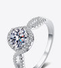 Feel The Joy 925 Sterling Silver Moissanite Ring