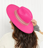 Fame Style Icon Geometric Band Fedora Hat